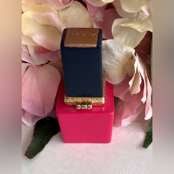 Vintage Avon Limoges Nail Polish Trinket Box - Picture 7 of 10
